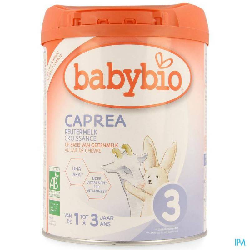 BABYBIO CAPREA 3 GEITENMELK 800G