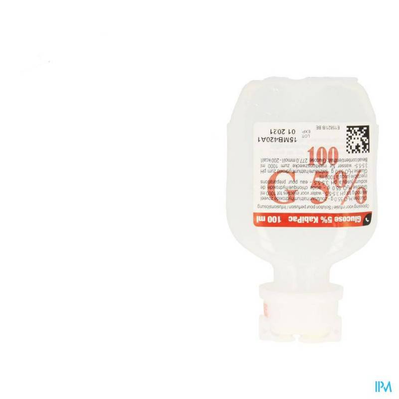 FRESENIUS KABIPAC GLUCOSE 5% 1 X 100 ML SAC