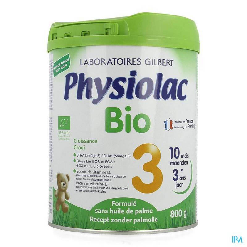 PHYSIOLAC BIO 3 POEDERMELK NF 800G