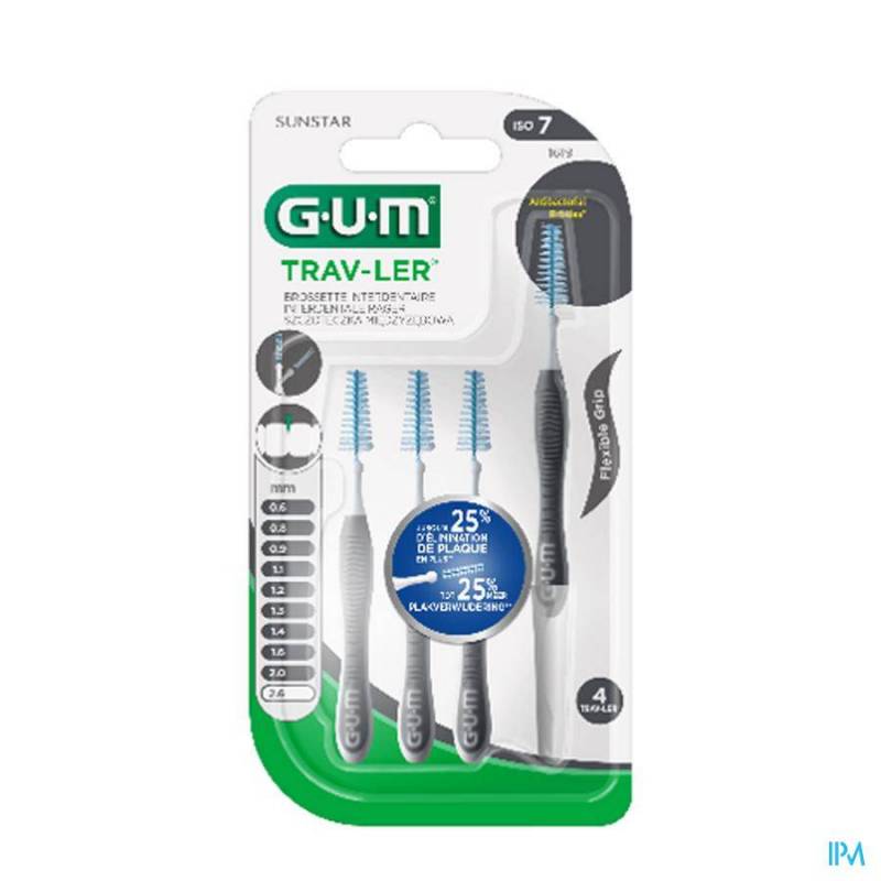 GUM TRAV-LER RAGER 2.6MM 4 1619M4