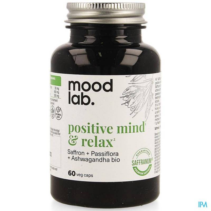 Moodlab Positive Mind en Relax 60 Capsules