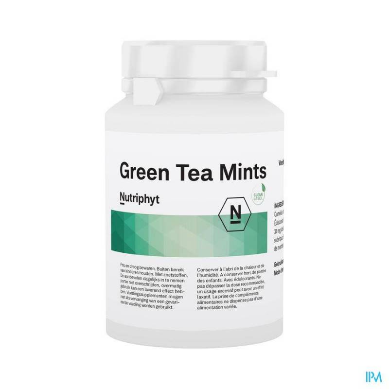 Green Tea Mints 120 Kauwtabletten NF