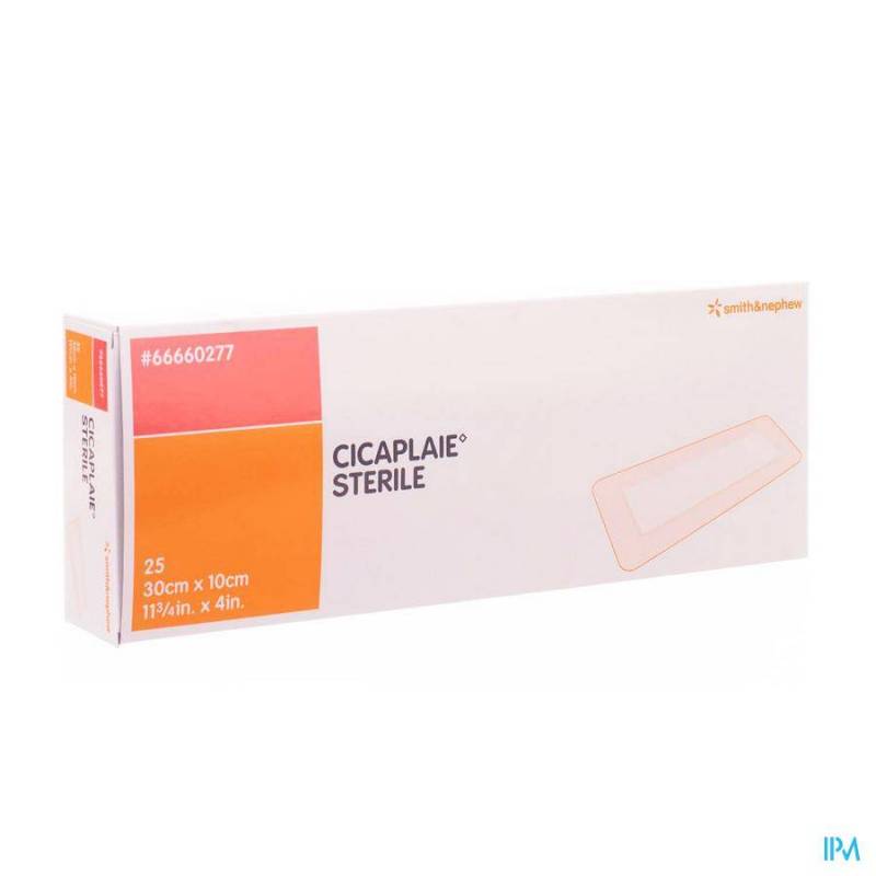 CICAPLAIE PANS STERILE 30,0CMX10CM 25 66660277