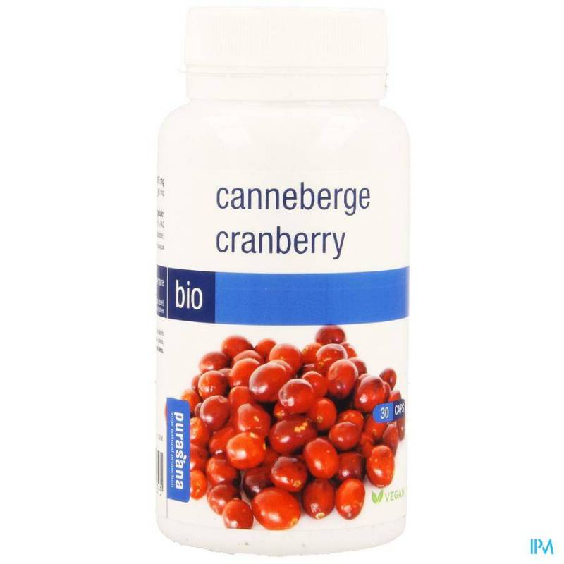 PURASANA CRANBERRY BIO CAPS 30