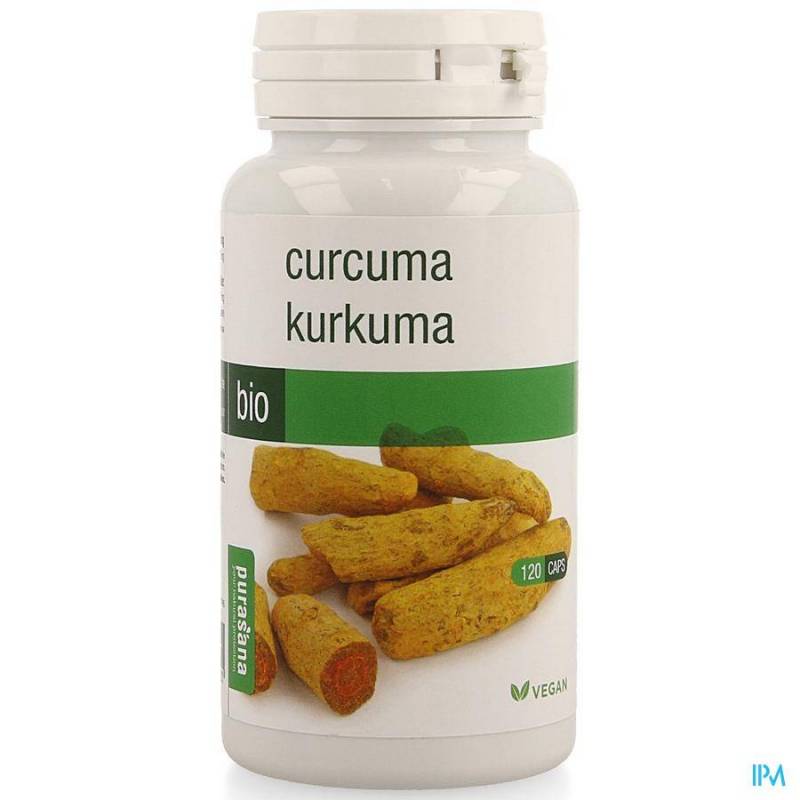 PURASANA CURCUMA BIO CAPS 120