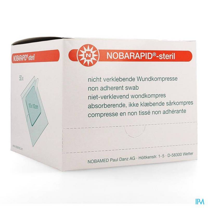 NOBA NOBARAPID SET STERILE 10,0X10,0CM 50 9320392