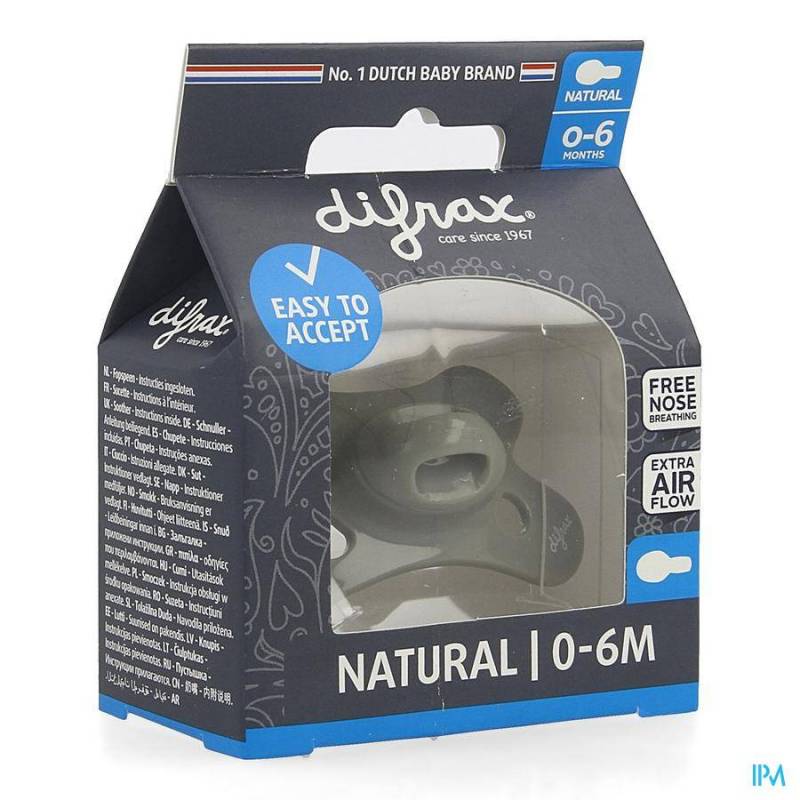 DIFRAX FOPSPEEN NATURAL 0-6 M UNI ASSORTI