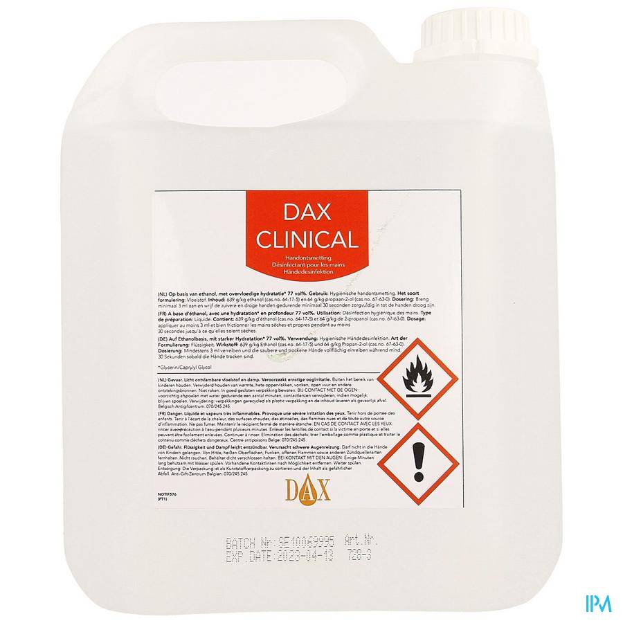 DAX CLINICAL HANDONTSMETTING 4000ML