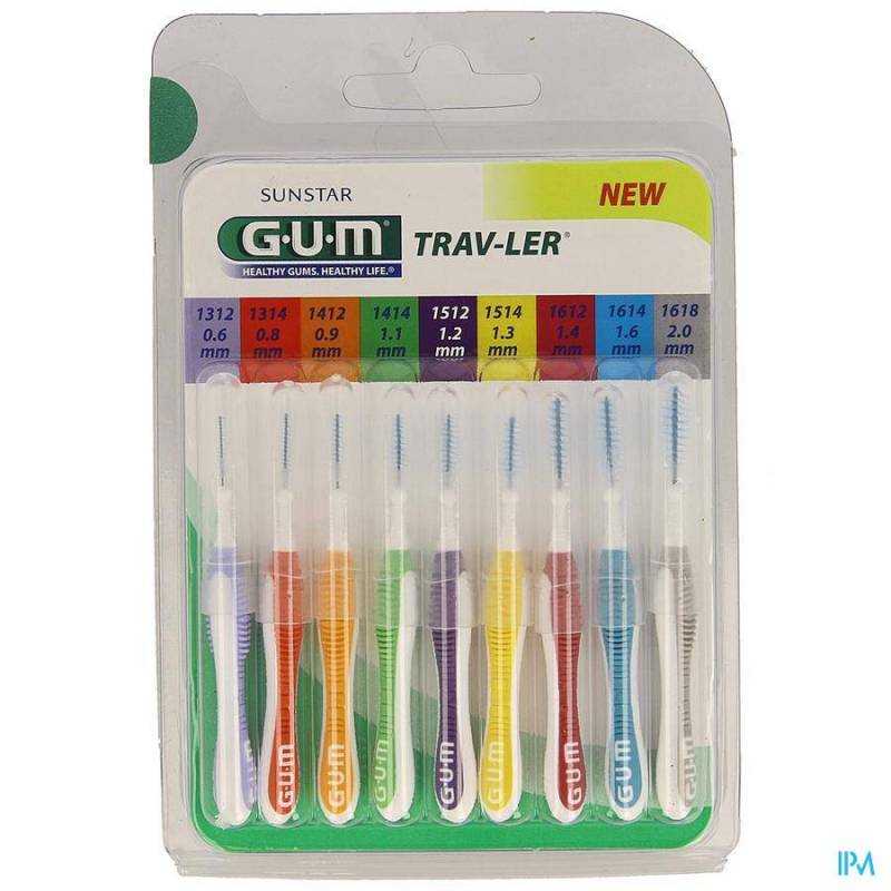 GUM TRAV-LER BROSSE INTERDENT. MULTI DIAM.9 1699MA