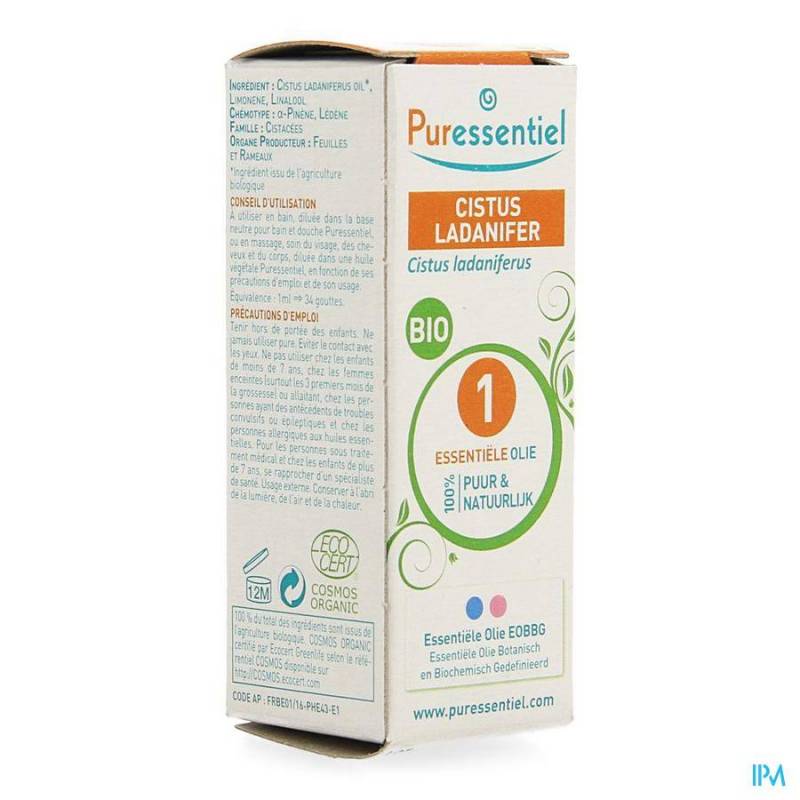 PURESSENTIEL HE CISTE LADANIF. BIO EXP.HLE ESS 5ML