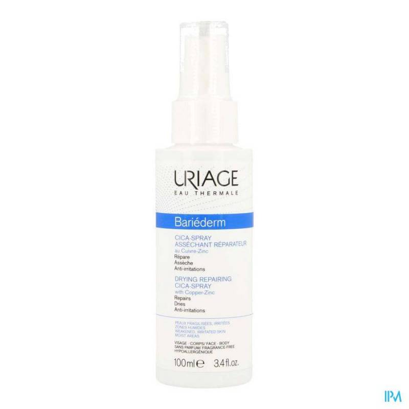 URIAGE BARIEDERM CICA SPRAY HERSTELLEND 100ML