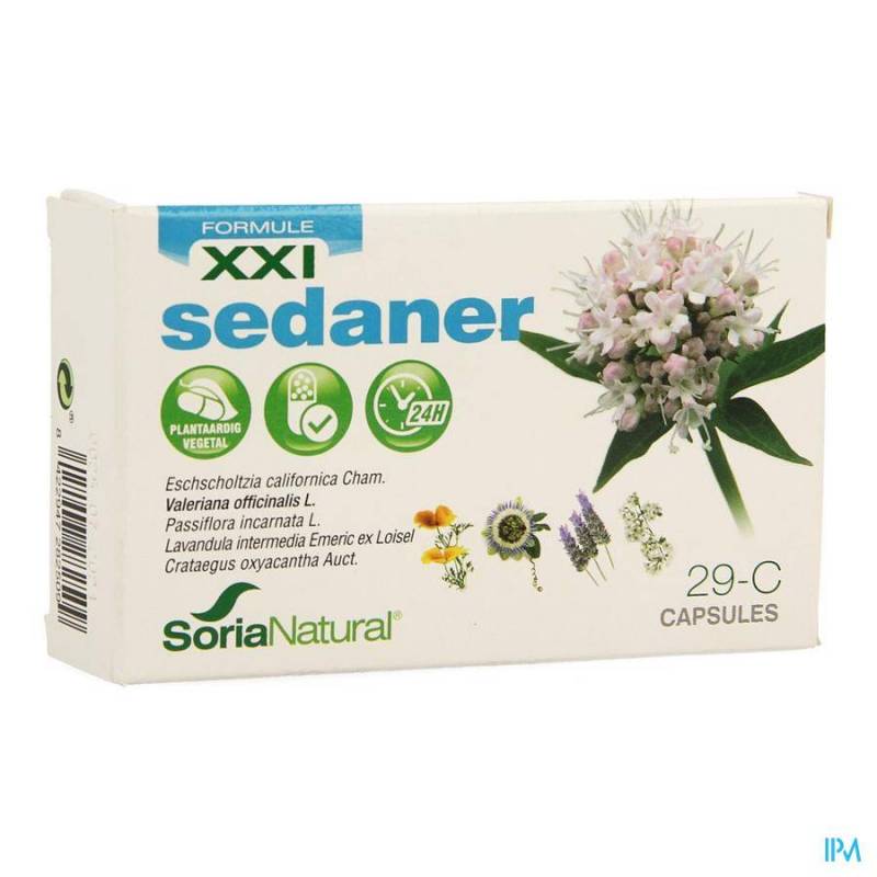 SORIA 29-C SEDANER XXI CAPS 30X600MG