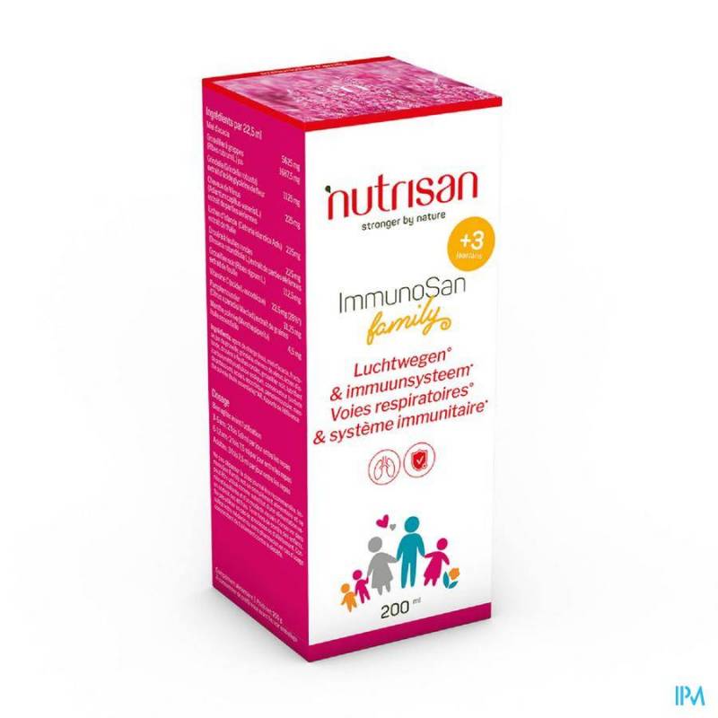 Nutrisan ImmunoSan Family Siroop 200ml