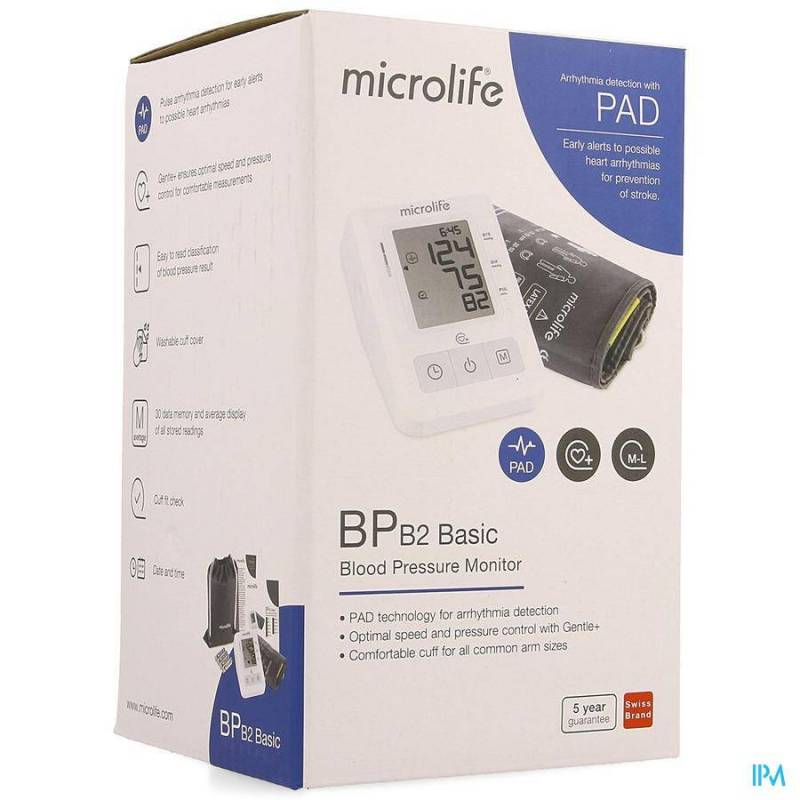 MICROLIFE BLOEDDRUKMETER ARM BP B2 1 ST