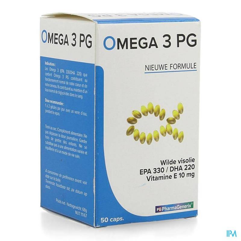 OMEGA 3 PG PHARMAGENERIX Capsules  50 NF