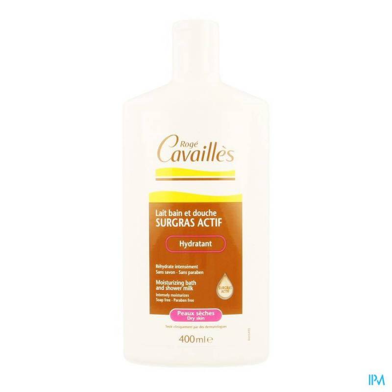 ROGE CAVAILLES LAIT BAIN-DOUCHE PEAUX SECHES 400ML