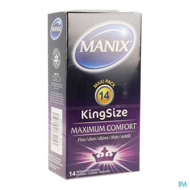 MANIX KING SIZE CONDOMS 14