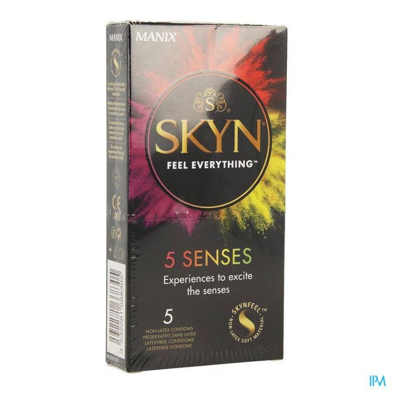 Manix Skyn 5 Senses 5 Condooms