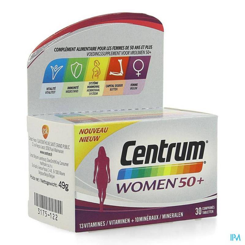 CENTRUM WOMEN 50 COMP 30