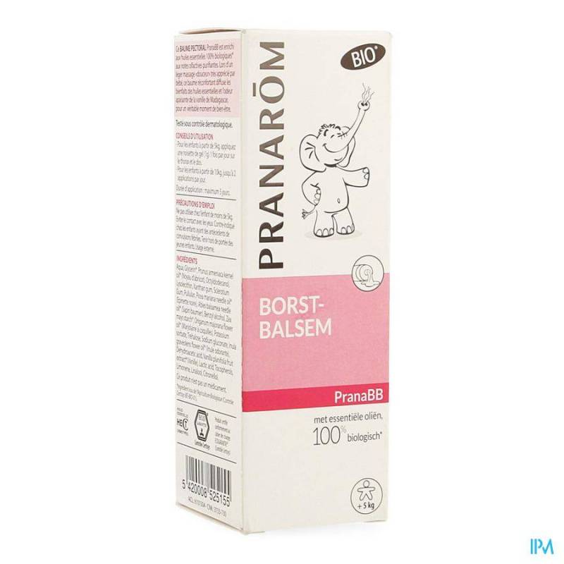 PRANABB BAUME PECTORAL TUBE 40ML PRANAROM