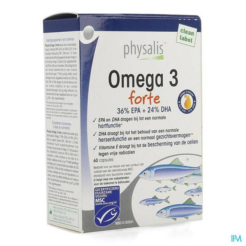 PHYSALIS OMEGA 3 FORTE SOFTCAPS 60