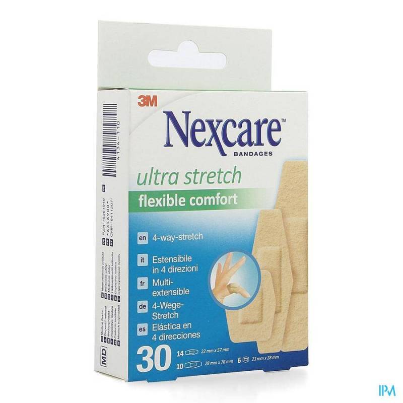 NEXCARE 3M ULTRA STRECH COMF.FLEX. HA DECOUPE 30