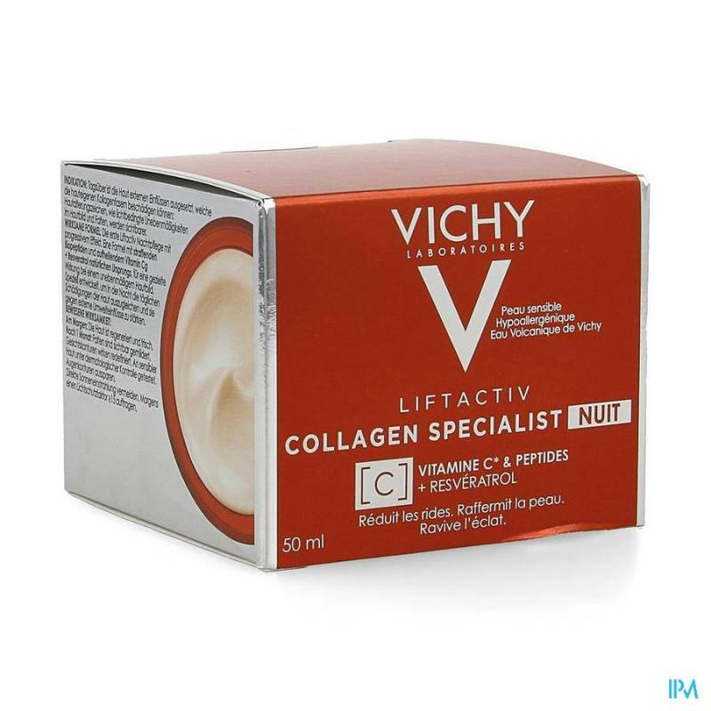 Vichy Liftactiv Collagen Specialist Nachtcrème 50ml