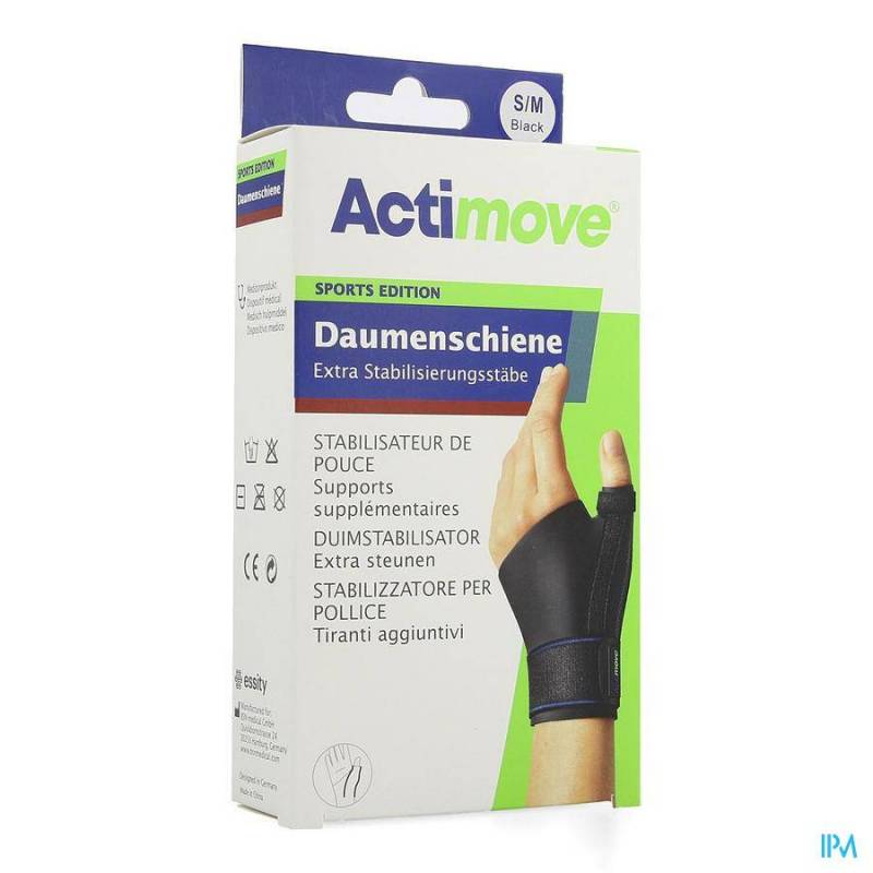 ACTIMOVE SPORT DUIM STABILIZER BLACK S/M