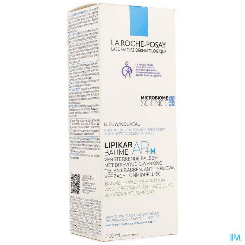 La Roche Posay Lipikar AP+ M Balsem Eco-Vriendelijke Verpakking 200ml