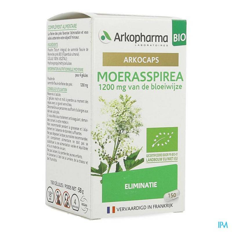 ARKOCAPS MOERASSPIREA BIO 150 CAPS FL 150