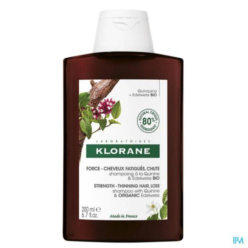 KLORANE CAPIL. SH KININE & EDELWEISS 200ML NF