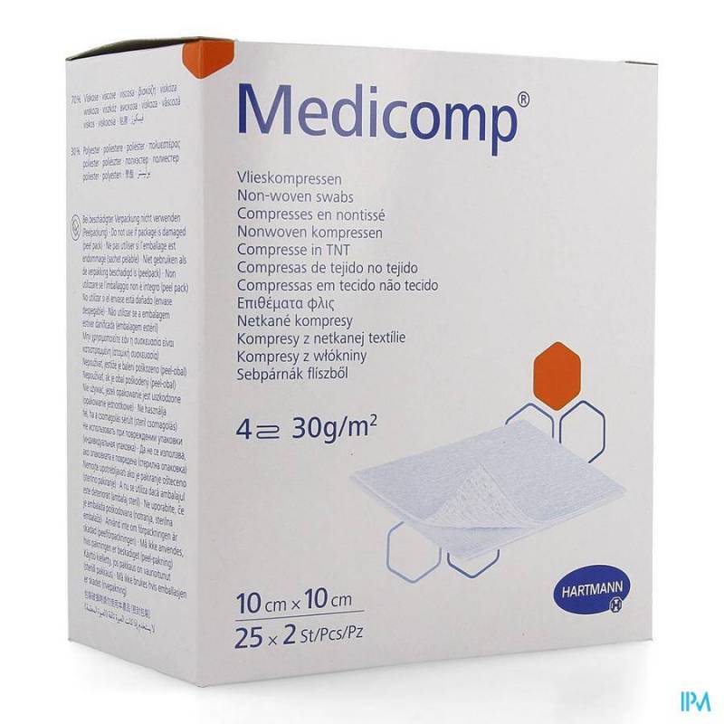 MEDICOMP ST 10X10 4PL NF 25X2