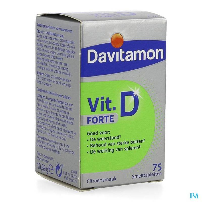 DAVITAMON VIT D FORTE 75TABL