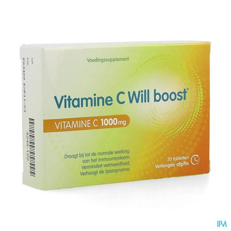 VITAMINE C WILL BOOST |  20 capsules