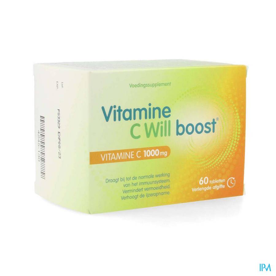 Vitamine C Will Boost 1000mg | 60 Tabletten