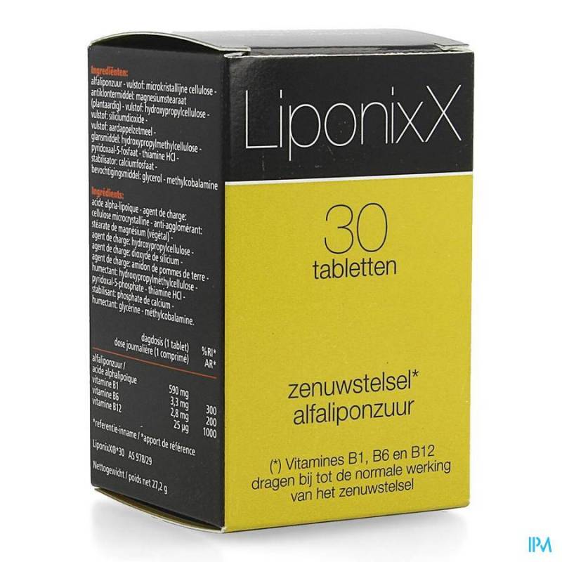 LIPONIXX 30 TABL NM
