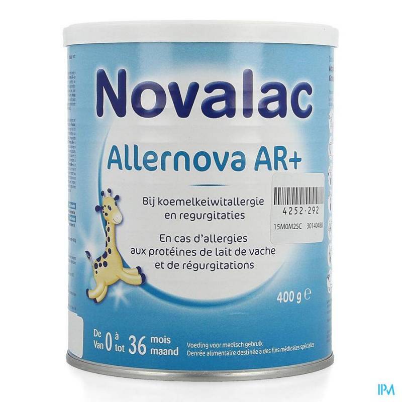 Novalac Allernova AR+ 0-36M | Poudre 400g | New