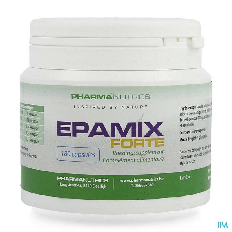 EPAMIX FORTE CAPS 180 PHARMANUTRICS