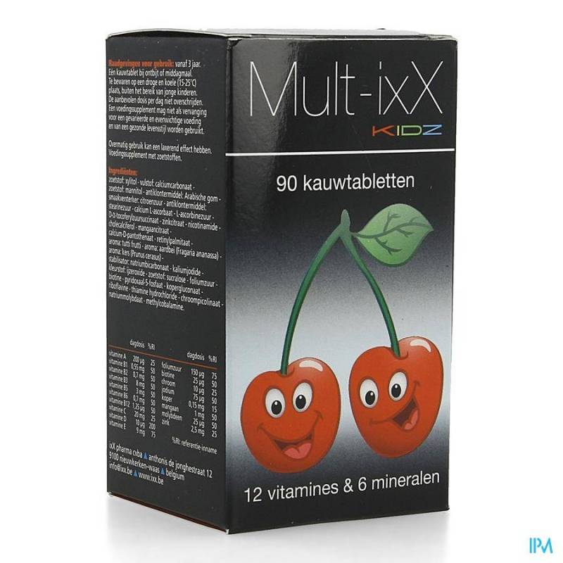 Mult-ixX Kidz 90 Kauwtabletten