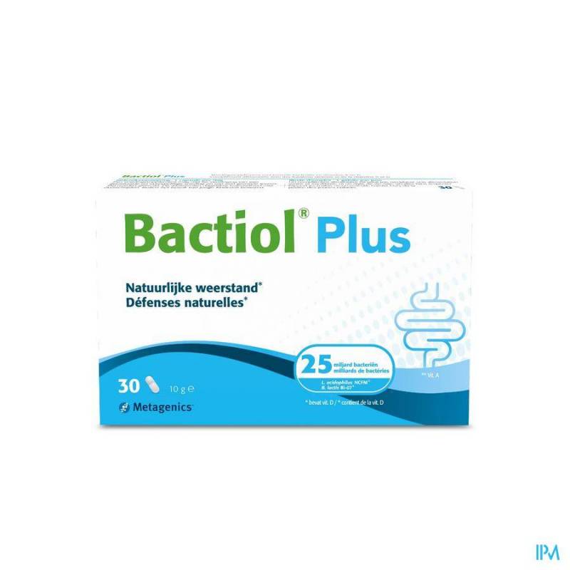Bactiol Plus Natuurlijke Weerstand 30 Capsules (Vroeger Probactiol Plus)