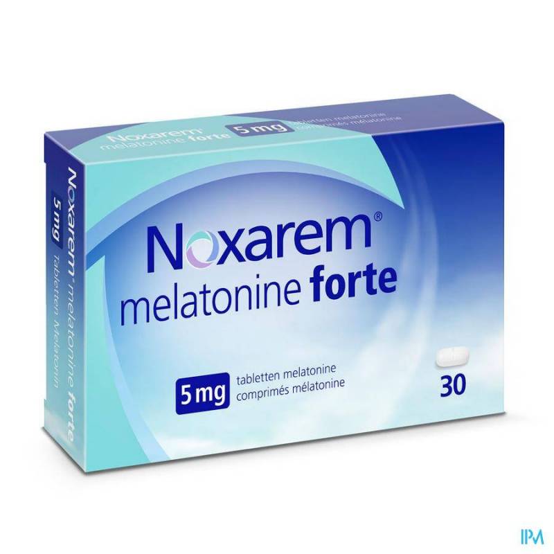 Noxarem Melatonine Forte Jetlag 5mg 30 Tabletten