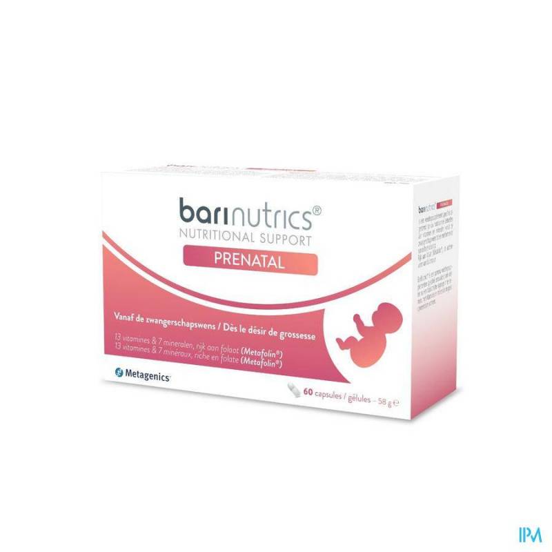 Barinutrics Prenatal 60 Capsules NF