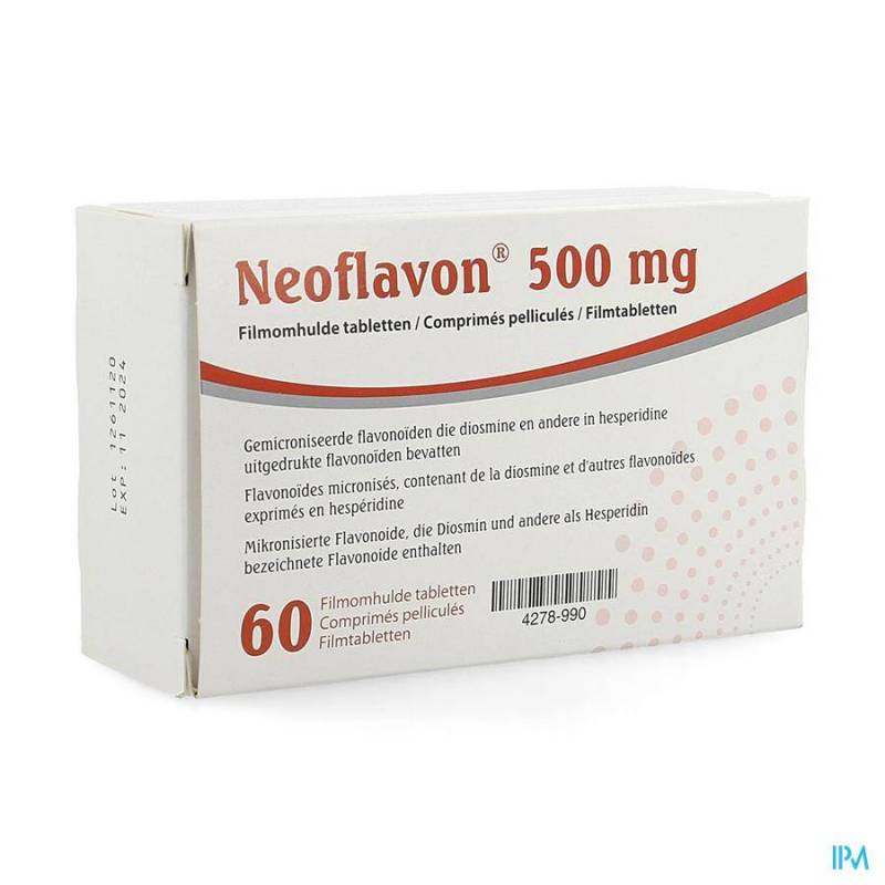 NEOFLAVON 500MG COMP PELL 60