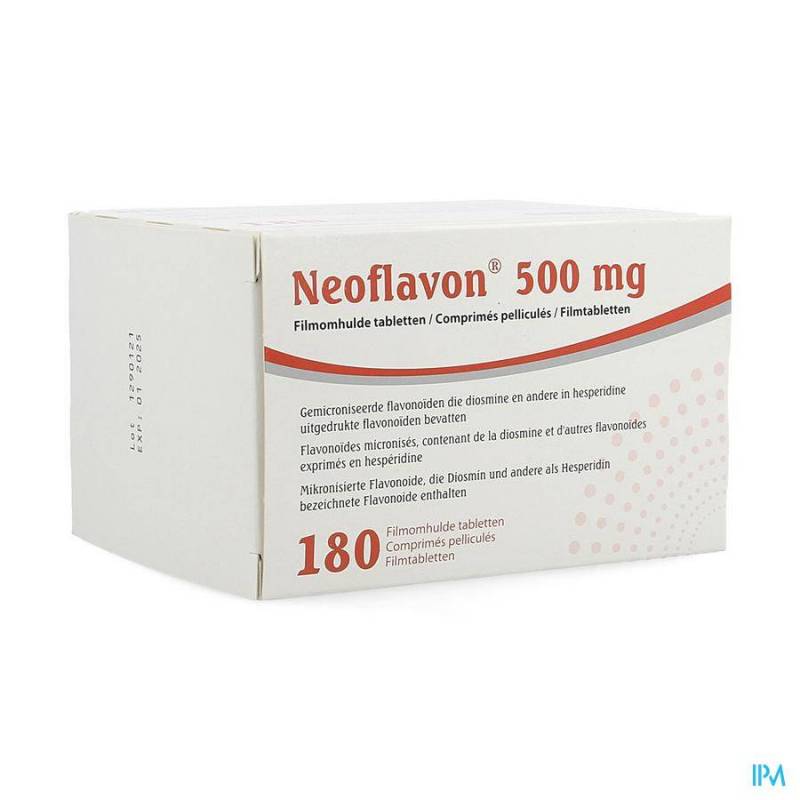 NEOFLAVON 500MG COMP PELL 180