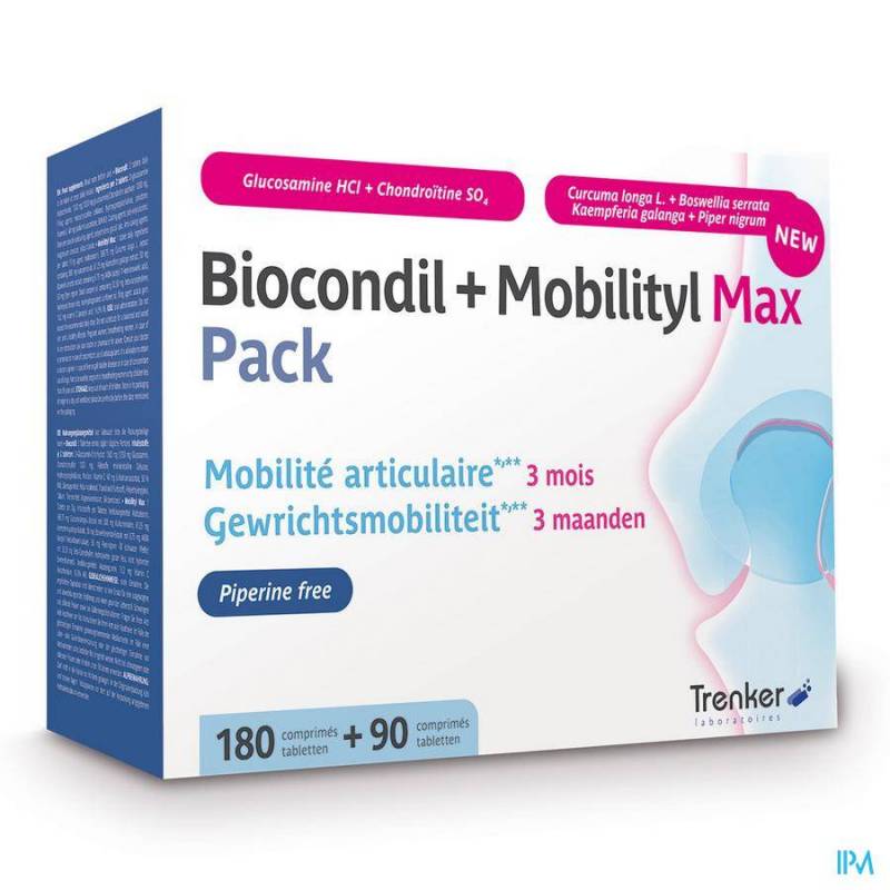 BIOCONDIL MOBILITYL MAX COMP 180  CAPS 90