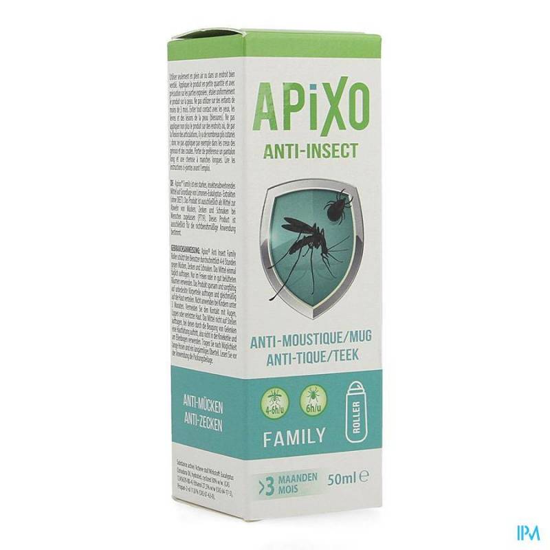 APIXO ANTI-INSECT NATURAL ROLLER 50 ML
