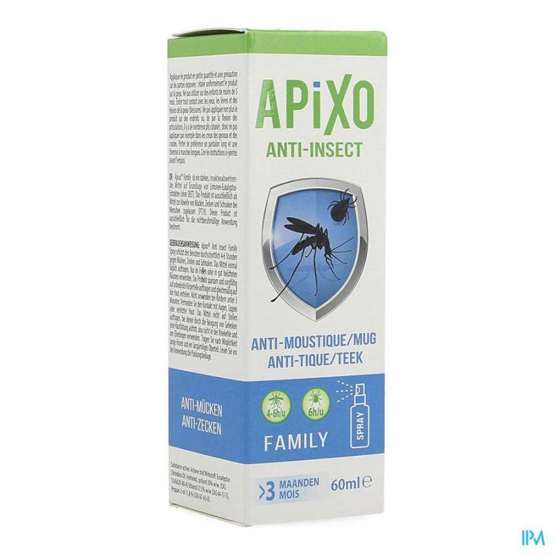 APIXO ANTI-INSECT NATURAL SPRAY 60 ML
