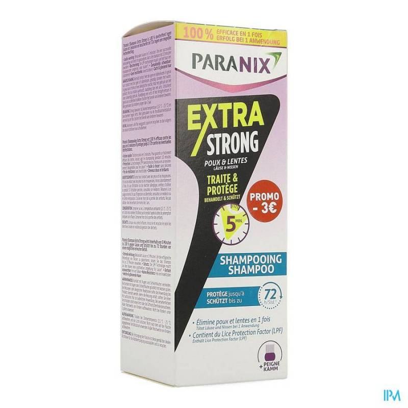 PARANIX EXTRA STRONG Shampoo 200ML PROMO -3?