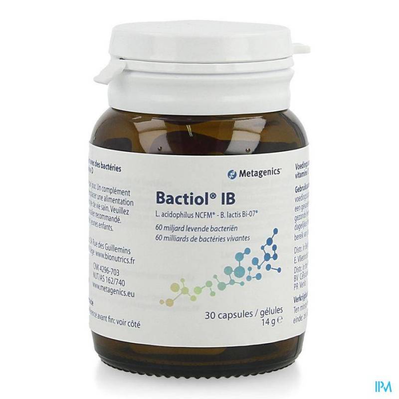 BACTIOL B NF METAGENICS 30 CAPS 28121