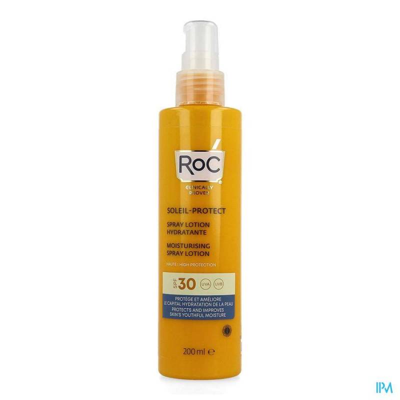 RoC Soleil-Protect Hydraterende Lotion Spray SPF30+ 200ml